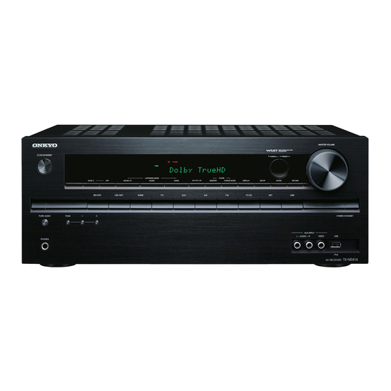 Onkyo TX-NR414 Specifications