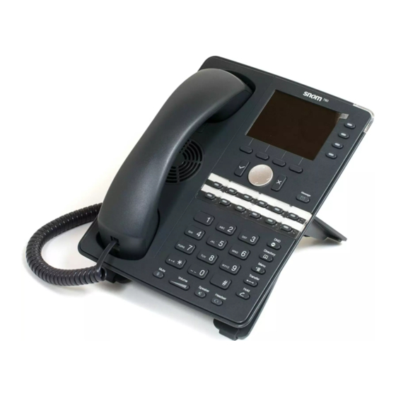 Snom 760 User Manual