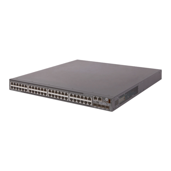 HPE FlexNetwork 5130 HI SERIES Configuration Manual