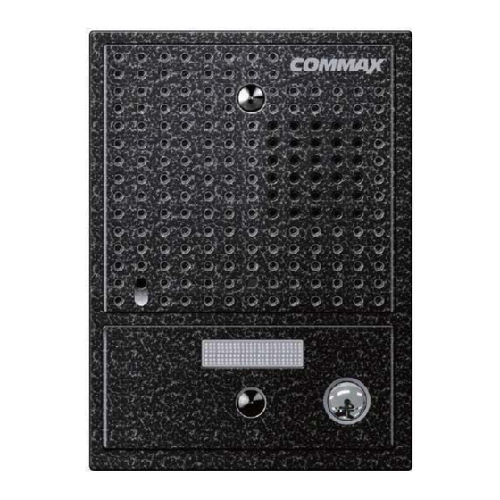 Commax DR-2GS User Manual