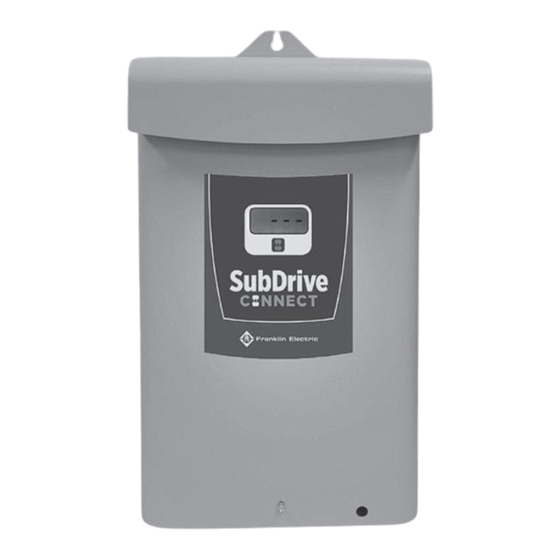 Franklin Electric SubDrive1100 Connect IP 23 Owner's Manual