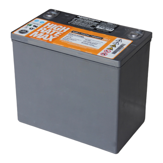 C&D Technologies UPS12-100MR Maintenanse Instructions