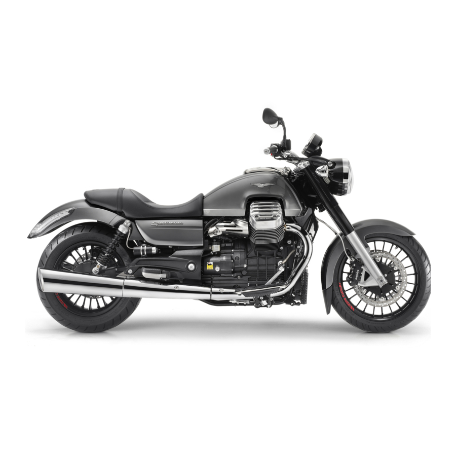 MOTO GUZZI Audace 2015 Service Station Manual