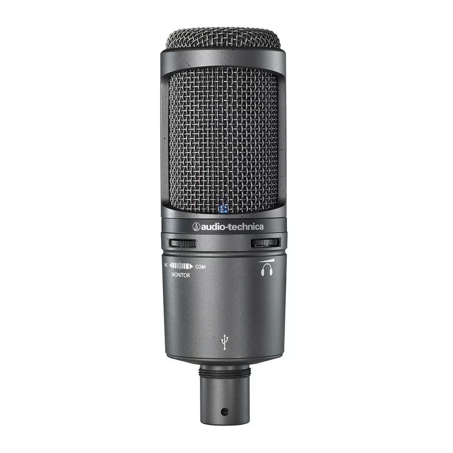 Audio Technica AT2020USB+ User Manual