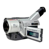 Sony Digital8 DCR-TRV320E Operating Instructions Manual