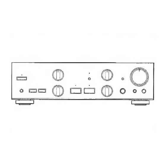 Teac A-X3030 Owner's Manual