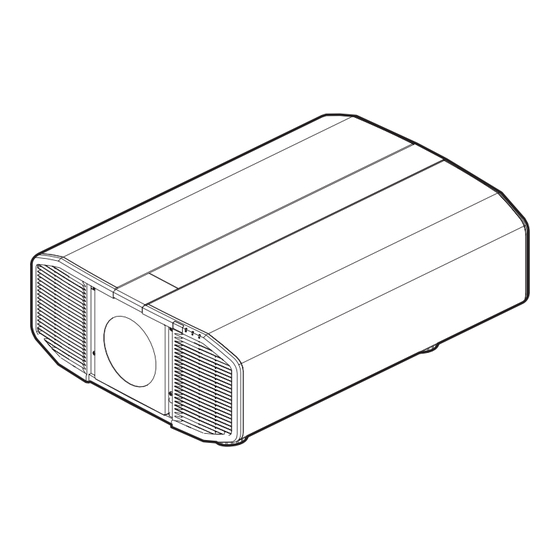JVC BLU Escent DLA-VS45NVHB Instructions Manual