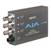 AJA HD10AVA User Manual