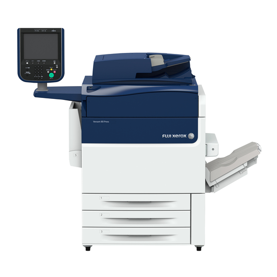 Fuji Xerox Versant 80 Press User Manual