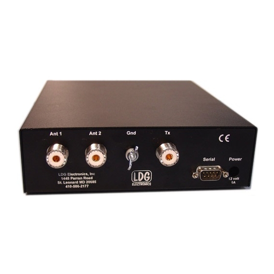 LDG AT-200PC Manual