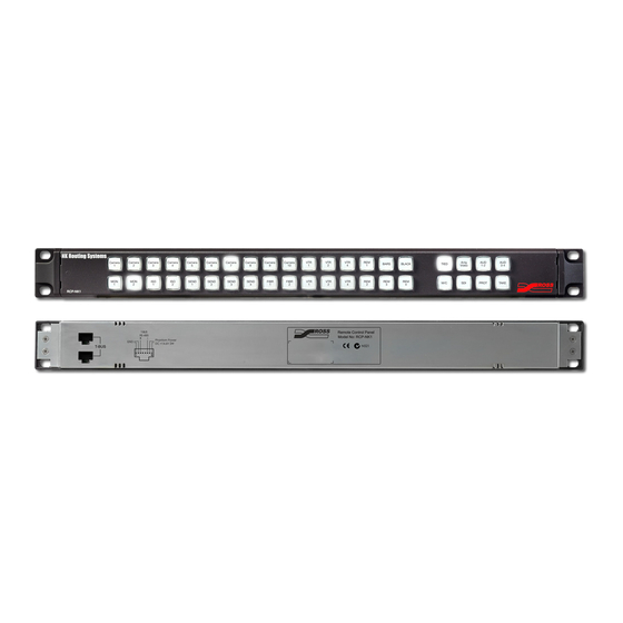Ross CARBONITE RCP Series Manual