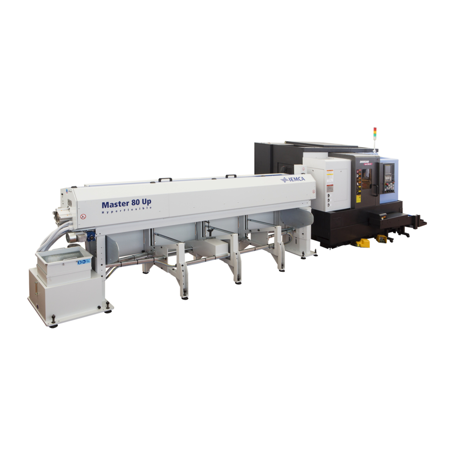 IEMCA Master 80 UP HyperFlexible Manual For Use And Maintenance