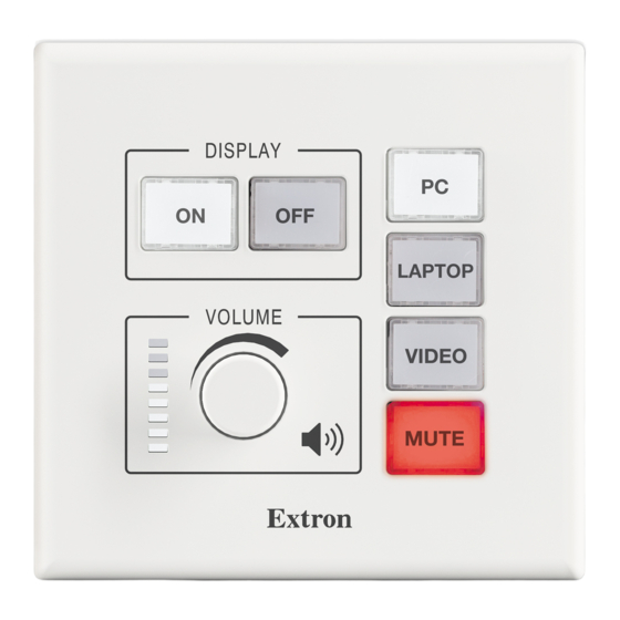 Extron electronics PoleVault Quick Reference