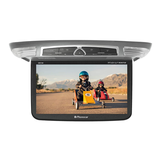 Phonocar VM190 Mounting Instructions