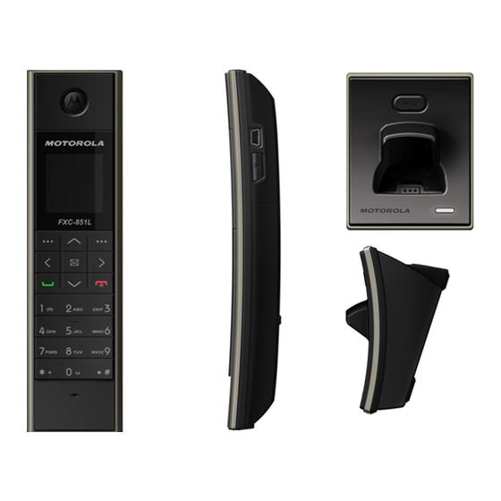 Motorola FXC-851L Manuals