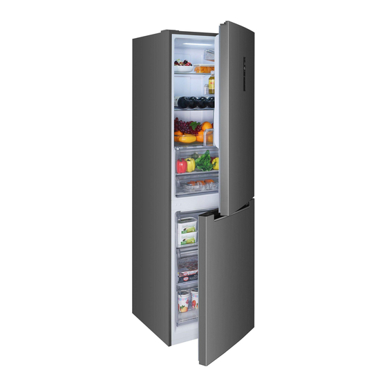 Hanseatic HKGK18560CNFDI Refrigerator Manuals