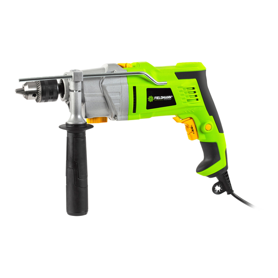 Fieldmann FDV 201205-E Quick Start Manual