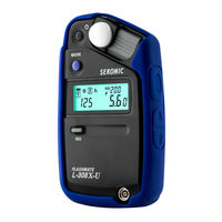 Sekonic FLASHMATE L-308X-U Startup Manual