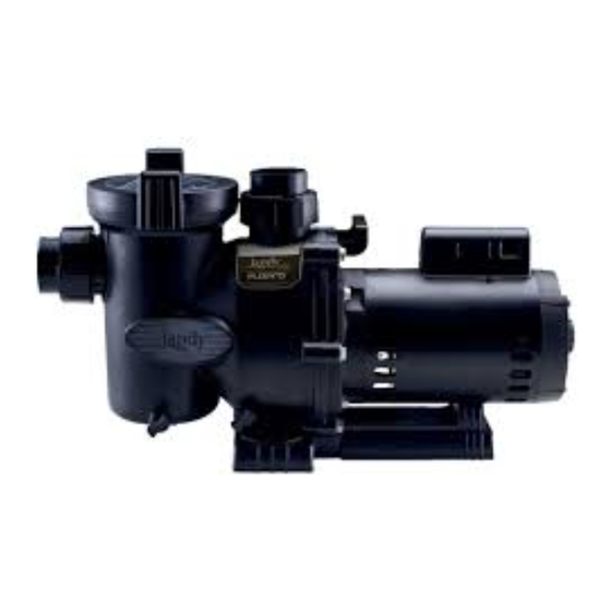Jandy FHPM10 Installation And Operation Manual