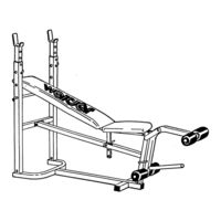 Weider WB-320 Classic Assembly Instructions Manual