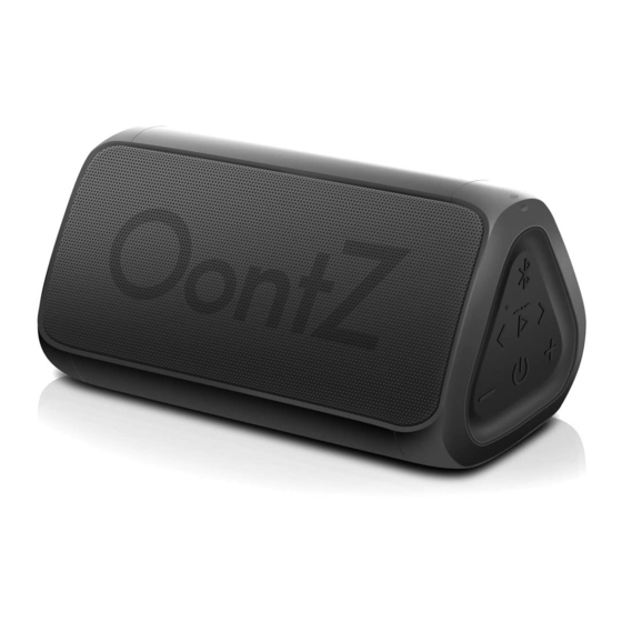 Cambridge SoundWorks OontZ Angle 3 Plus Quick Start Manual