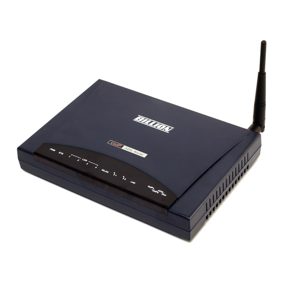 Billion BiPAC 7404VGO Specifications