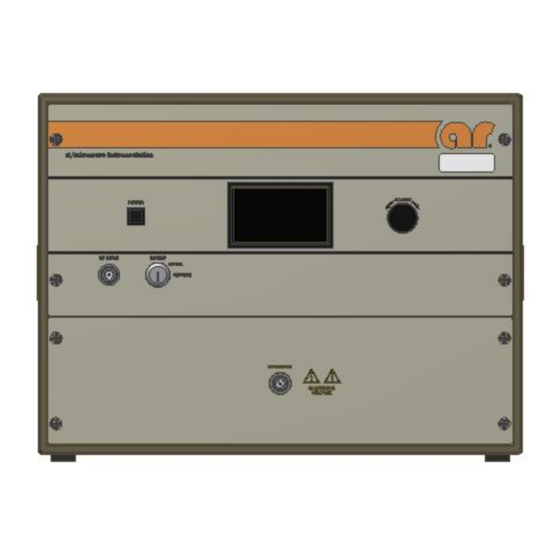 AR 500S1G2z5A Operating And Service Manual