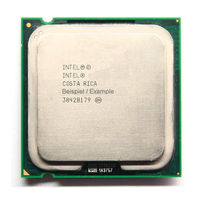 Intel Core 2 Duo E6550 Datasheet