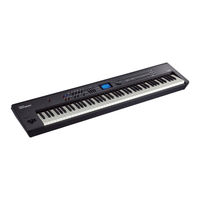 Roland RD-800 Manual