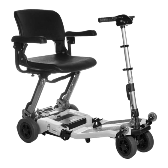 User Manuals: Luggie Super Folding Mobility Scooter