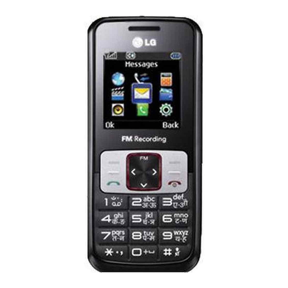 LG GB165 User Manual