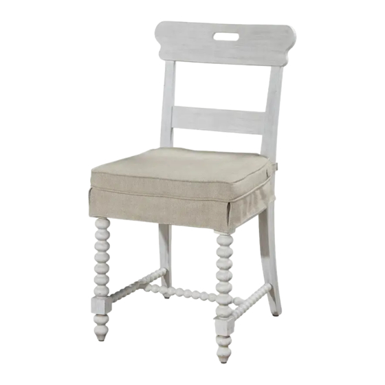 Universal Furniture 597636 Instruction Sheet