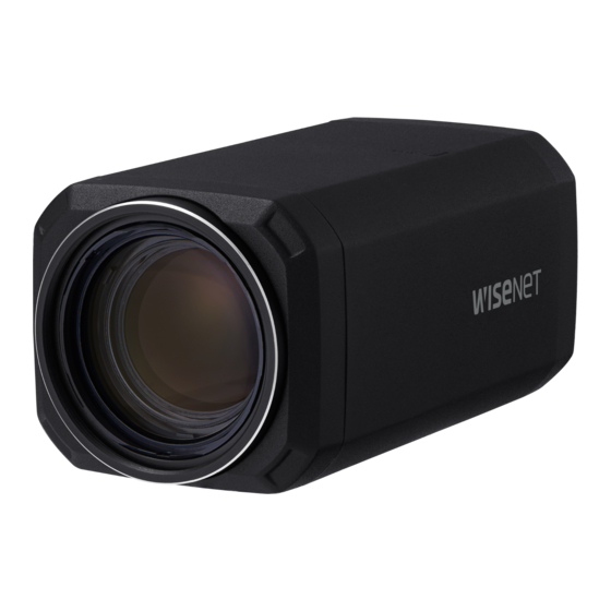Wisenet HCZ-6321 User Manual