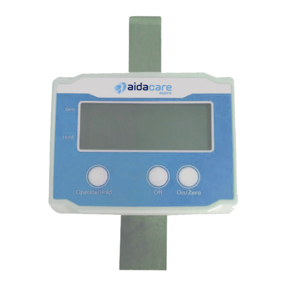 aidacare ASPIRE LSS390680 User Manual