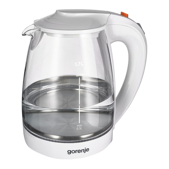 Gorenje K17GWII Manuals