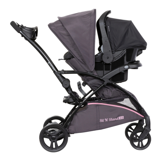 BABYTREND Sit N' Stand 2.0 SS27 Series Manuals