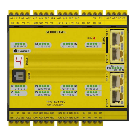 schmersal PSC1 Series Installation Manual