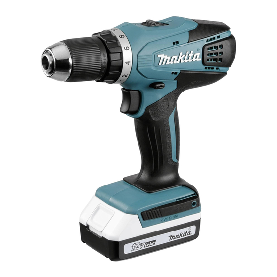 Makita DF457DWE Instruction Manual