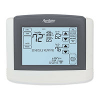 Aprilaire 8620 Safety & Installation Instructions