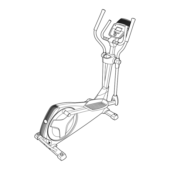 NordicTrack E7 Rear Drive Elliptical Manuale D'istruzioni
