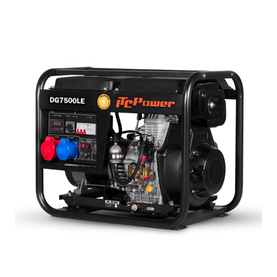 ITC Power DG2500L User Manual