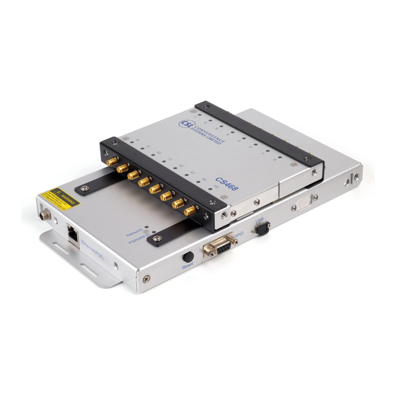 CSL CS468 User Manual