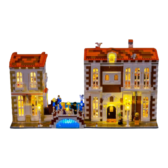 LIGHT MY BRICKS LEGO VENETIAN HOUSES 910023 Manuals