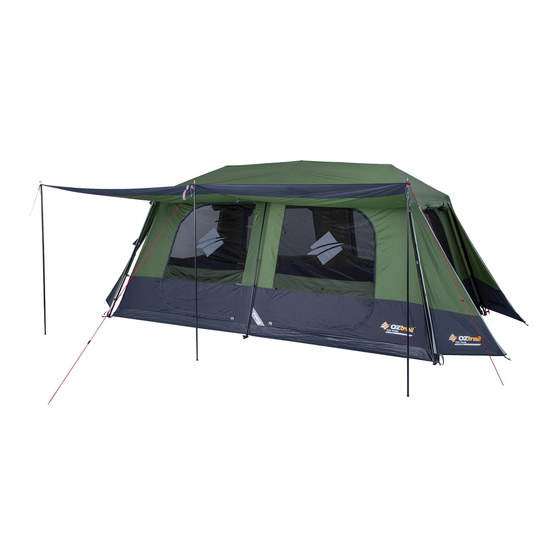 OZtrail FAST FRAME Owner's Manual