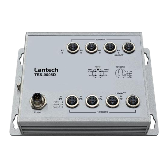 Lantech TES-0008D Manuals