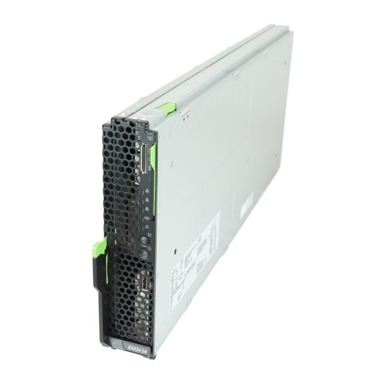 Fujitsu PRIMERGY BX924 S4 Upgrade And Maintenance Manual