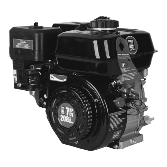 Power Fist 208 cc User Manual