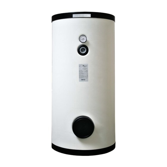Regulus RBC 200HP Installation And Operation Instructions Manual
