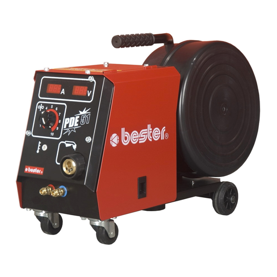 bester PDE 50 Operator's Manual