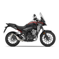 Honda CB500XA 2019 Manual
